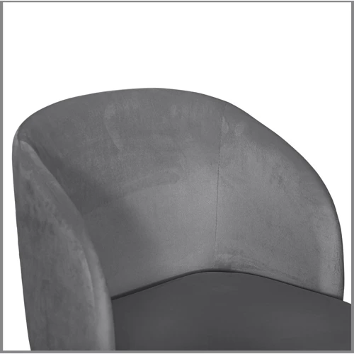 Кресло Hommex Nicole Dark Grey (арт.H-360 Dark Grey) фото 10