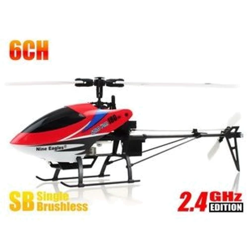 Вертолет Nine Eagles Solo PRO 180 3D 360мм электро бесколлекторный 2.4ГГц красный RTF
