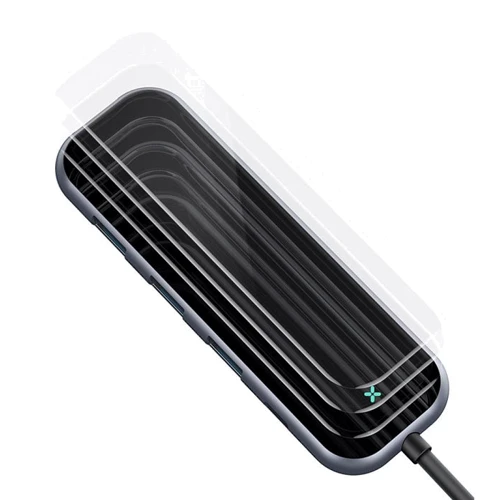 Адаптер Baseus Adapter USB-C to 4xUSB 3.0 Deep Grey (CAHUB-EZ0G): Колір сірий