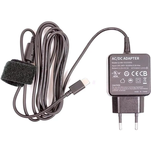 Зарядний пристрій PowerPlant 220V, 5.25V 3A Type-C (NA700042): Напруга 5.25V
