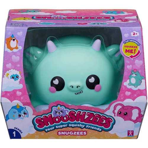 Коллекционная игрушка-антистресс Smooshzees серии Snugzees Дракон Джейд (8235) фото 7