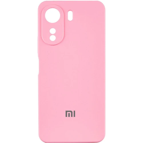 Чехол для телефонов Lakshmi Premium Silicone Case with Logo Full Camera Light Pink for Xiaomi Redmi 13C / Poco C65