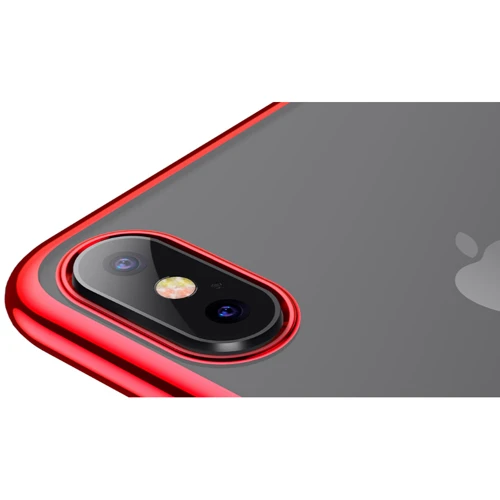 Чохол для iPhone Baseus Shining Red (ARAPIPH65-MD09) for iPhone Xs Max: Тип чохла накладка на задню частину