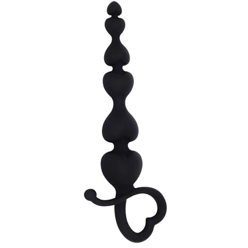 Анальные бусы MAI Attraction Toys №79 Black