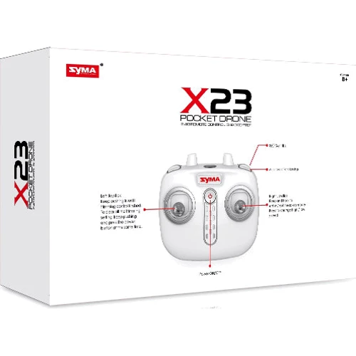 Квадрокоптер Syma X23 с 2,4 Ггц управлением (21 cм): Тип гаджета Квадрокоптеры