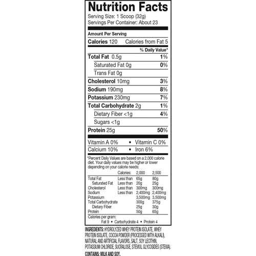 Протеїн Dymatize ISO-100 725 g /24 servings/ Fudge Brownie: Вид ізоляти