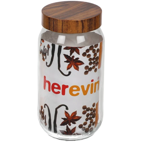 Емкость для хранения Банка HEREVIN WOODY 1 л (231377-000)