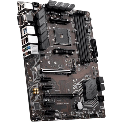 MSI PRO B550-P GEN3 (911-7B86-051): Разъемы на плате СОМ, USB 2.0, USB 3.2 Gen 1