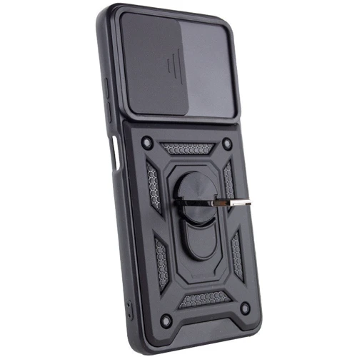 Чехол для телефонов Mobile Case Camshield Serge Ring Black for Xiaomi Redmi 13 4G / Poco M6 4G: Тип накладка на заднюю часть