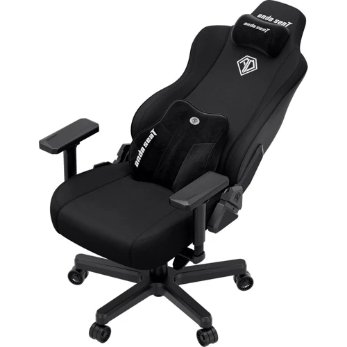 Кресло игровое Anda Seat Kaiser 3E XL Black Fabric (AD23YC-XL-09-B-CF-B01)