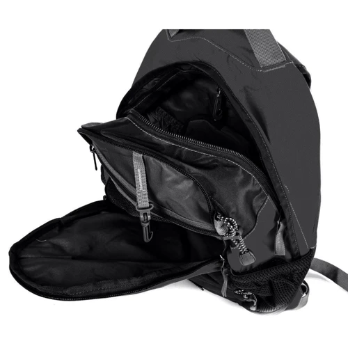 Чоловік рюкзак Onepolar чорний (W1391-black): Фактура Ткана