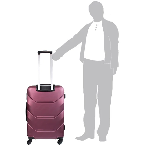 Чемодан Wings S бордовый (WINGS JAKW147S-burgundy): Пол Унисекс