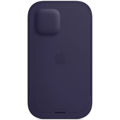 Чохол для iPhone Apple Leather Sleeve Case Deep Violet (MK0A3) for iPhone 12 / iPhone 12 Pro: Тип чохла чохол-гаманець