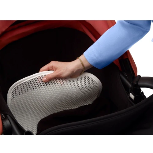 Универсальная коляска 2 в 1 Bugaboo Fox 3 без капюшона (Graphite/Grey Melange): Количество блоков 1