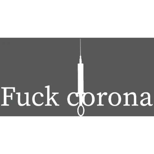 Маска CustomPrint Fuck Corona: Пол Унисекс