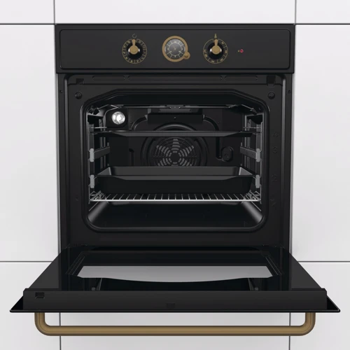 Духовой шкаф электрический Gorenje BO7732CLB: Размеры 59.5x59.7x54.7 см