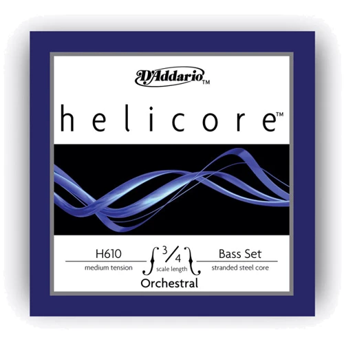 Струны D`ADDARIO H610 3/4M Helicore Orchestral 3/4M