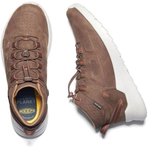 Ботинки KEEN Highland Chukka Wp M 1023863 43 коричневые натуральная кожа демисезон фото 2
