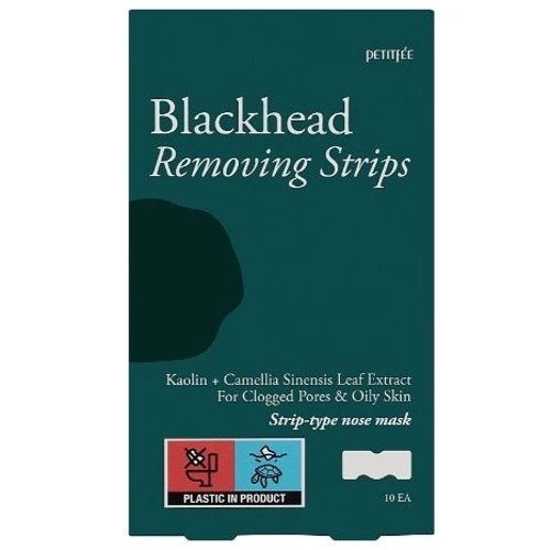 Petitfee Очищающие полоски для носа против чёрных точек Blackhead Removing Strips 0.67g - 10шт: Пол Для женщин