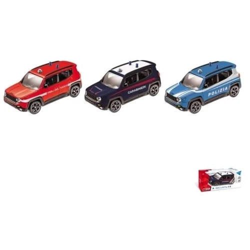 Машинка Mondo Jeep Renegade Security Itali Полицияв ассортименте (53213): Производитель Mondo