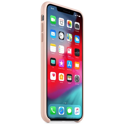 Чехол для iPhone Apple Silicone Case Pink Sand (MTFD2) for iPhone Xs Max: Цвет розовый