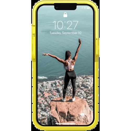 Чехол для iPhone Urban Armor Gear UAG [U] Dip Acid (11315U317878) for iPhone 13 Pro: Цвет желтый