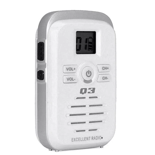Рация носимая Luiton Q-3 UHF 1800 mAh White