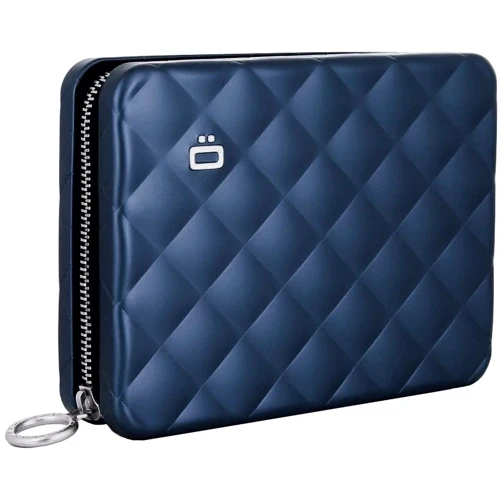 Женский кошелек Ogon Designs Quilted passport синий (QP_Navy Blue) фото 7