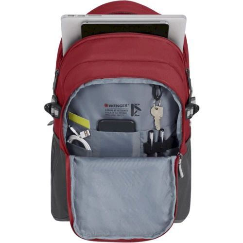 Сумка для ноутбуков Wenger 16" Ryde Red/Gray: Форм-фактор 16"