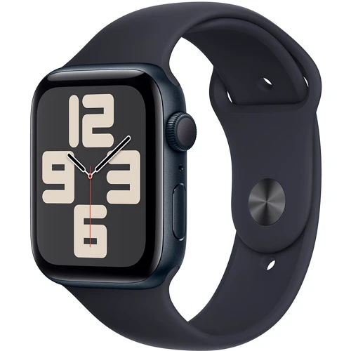 Apple Watch SE 2 2023 44mm GPS Midnight Aluminum Case with Midnight Sport Band - M/L (MRE93) UA: Материал корпуса алюминий
