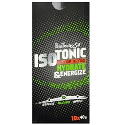 BioTechUSA Isotonic 10x40 g Orange Mango: Форма выпуска Порошок