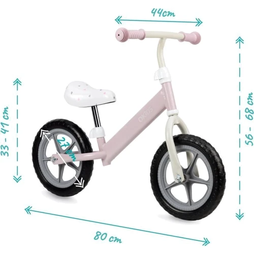 Беговел QKIDS FLEET cappuccino (QKIDS00002): Колеса надувные