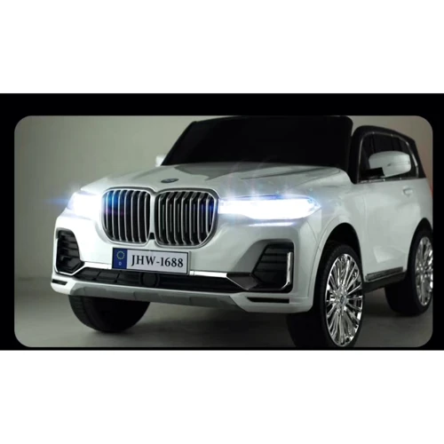 Электромобиль Kidsauto Двухместный BMW X7 4Х4 белый (JHW-1688white): Рекомендуемый возраст от 1 года до 4 лет