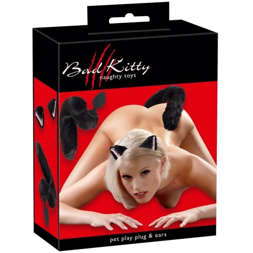 Комплект Bad Kitty Orion Pet Play Plug & Ears