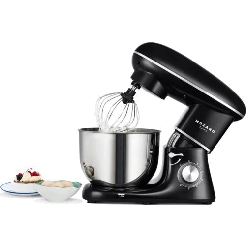 Кухонный комбайн Mozano Rob 02 1400W Black: Объем чаши 6.3 л