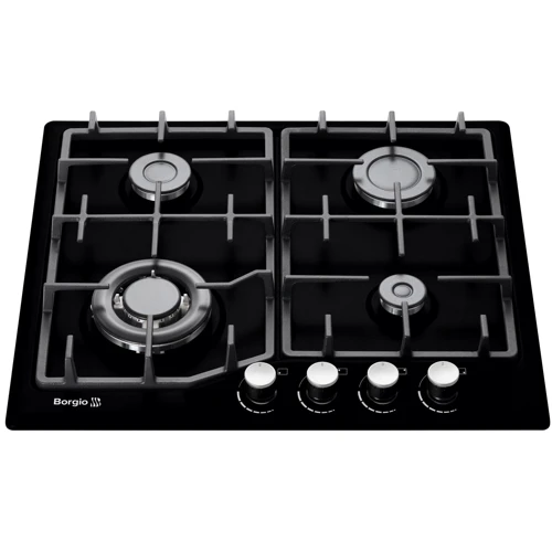 Варильна поверхня Borgio 6742-17 (Black Enamelled) фото 4
