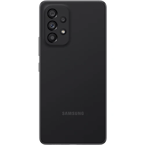 Смартфон Samsung Galaxy A53 5G 8/256GB Awesome Black A536: Камера 64.0 Mп + 12.0 Mп + 5.0 Mп + 5.0 Mп, Фронтальна камера 32 Мп