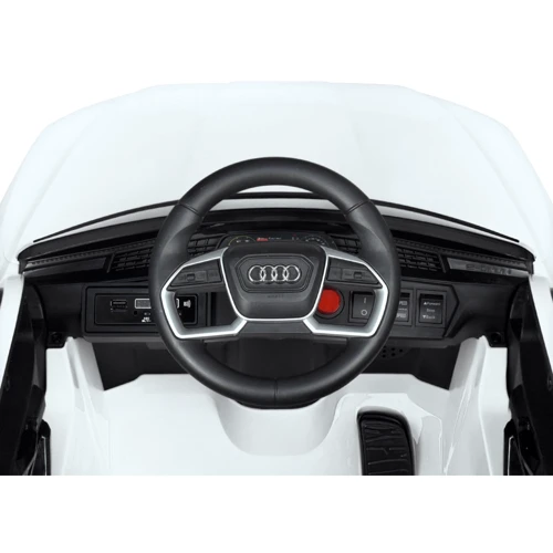 Детский электромобиль Bambi Racer Audi e-tron 60W, белый (M 4806EBLR-1) фото 9