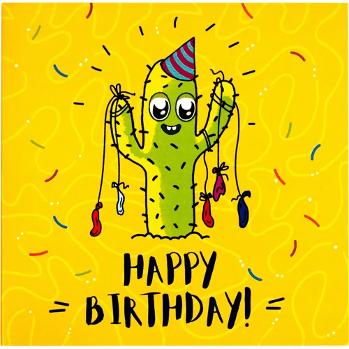 Открытка-шоколадка PAPAdesign "Happy birthday!"