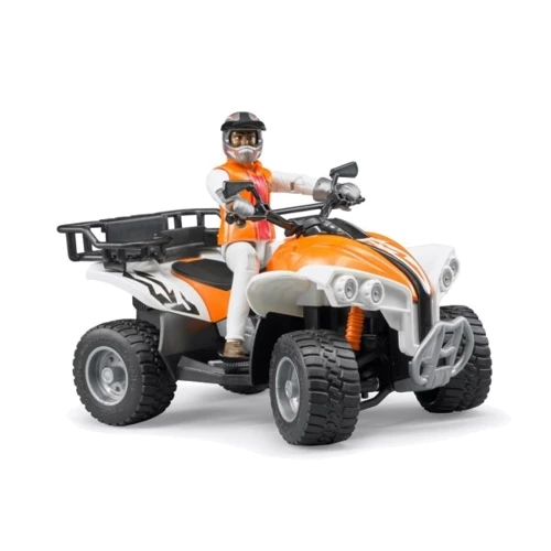 Квадроцикл Bruder + фігурка водія (63000)