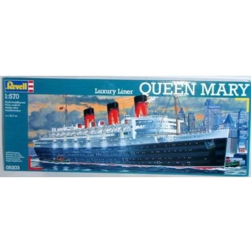 Модель Revell Пароход-люкс Queen Mary 1:570 (5203)