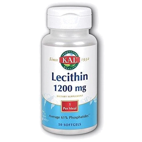 KAL Lecithin 1200 mg Лецитин 50 капсул