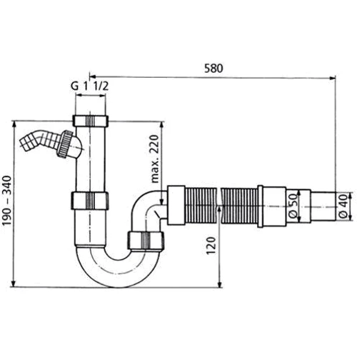 Сифон Blanco 137262