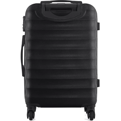 Чемодан Semi Line 24" (M) Black черный (T5634-2): Фактура Матовая