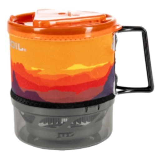 Газова плита Система приготування їжі Jetboil Minimo 1 л Sunset (JB MNMSS-EU): Тип Газовая горелка