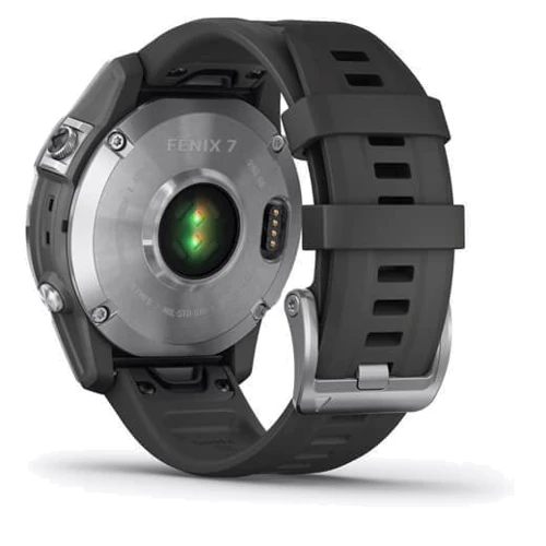 Смарт-часы Garmin Fenix 7 Silver with Graphite Band (010-02540-01) фото 9