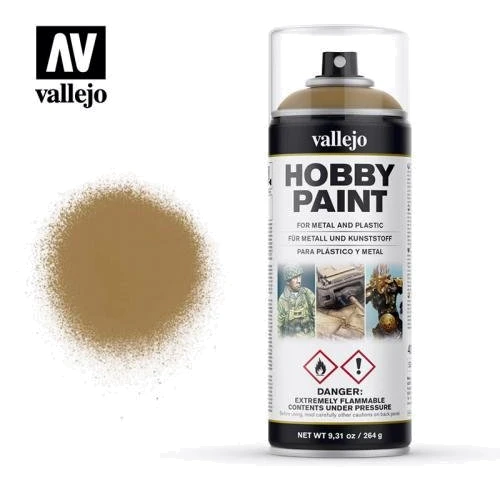 Фарба-спрей Vallejo основа Desert Yellow 400 мл (VLJ28015)