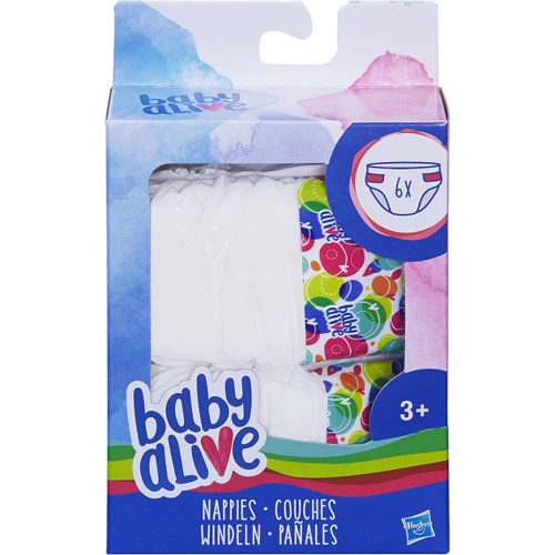 Підгузки Hasbro Baby Alive для ляльок (C2723)
