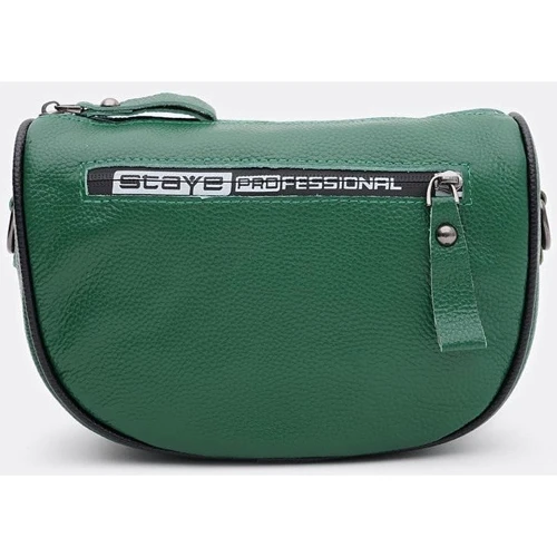 Женская сумка-седло Borsa Leather зеленая (K18569gr-green): Страна производитель Тайвань