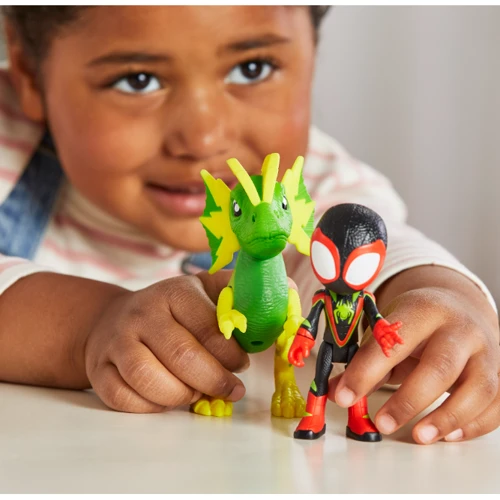 Набор HASBRO Spidey and His Amazing Friends Герой и Дино G0121 SAF HERO DINO WEBS MILES (F9478_G0121): Серия Marvel Spidey and His Amazing Friends